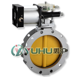 氣動粉體蝶閥 配CP氣缸 