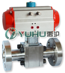 Q641N法蘭式氣動高壓球閥